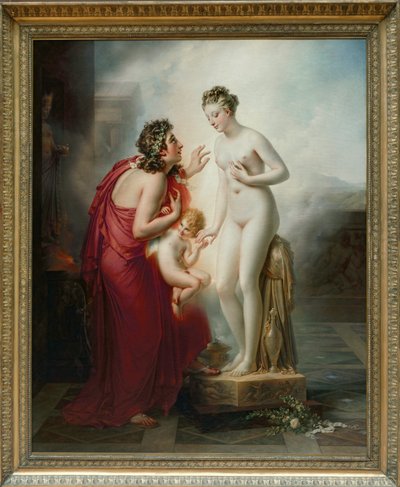 Pygmalion and Galatea by Anne Louis Girodet de Roucy-Trioson