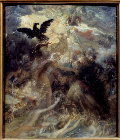 Apotheosis of the French Heroes Who Died for the Homeland During the Liberty War by Anne Louis Girodet de Roucy Trioson