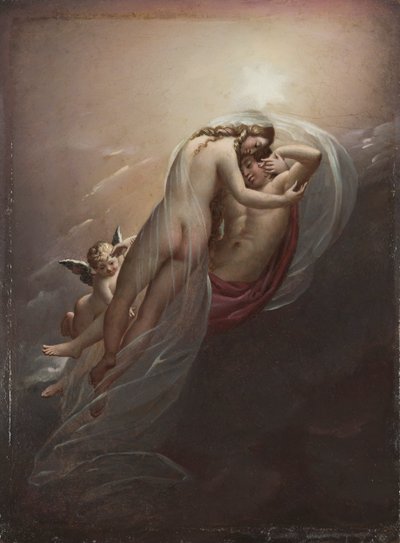 Aurora and Cephalus by Anne Louis Girodet de Roucy Trioson