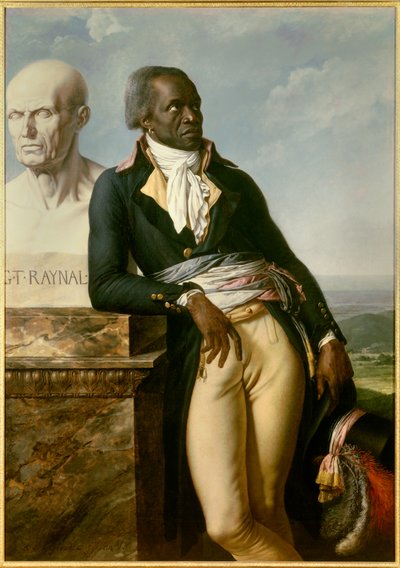 Portrait of Jean Baptiste Belley by Anne Louis Girodet de Roucy Trioson