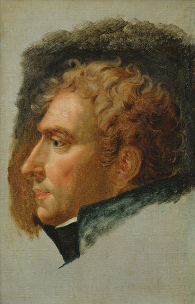 Portrait of Duroc, Grand Marshal of the Palace by Anne Louis Girodet de Roucy Trioson