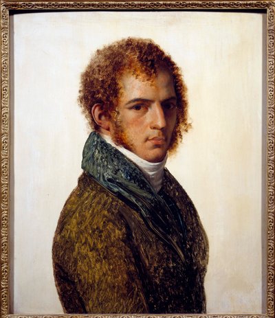 Portrait of the Painter Benjamin Rolland by Anne Louis Girodet de Roucy Trioson