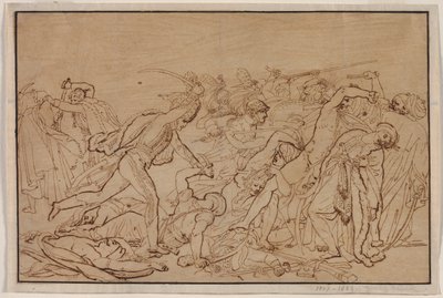 Study for The Revolt of Cairo by Anne Louis Girodet de Roucy Trioson