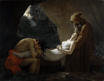The Entombment of Atala by Anne Louis Girodet de Roucy Trioson