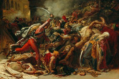 Sketch for The Revolt of Cairo by Anne Louis Girodet de Roussy Trioson