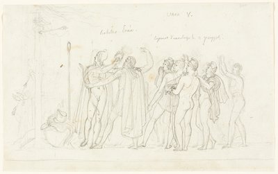 The Archery Match, from the Aeneid, Book V by Anne Louis Girodet de Roussy Trioson