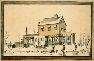Angelica, Winter of 1814 by Anne Marguerite Hyde de Neuville
