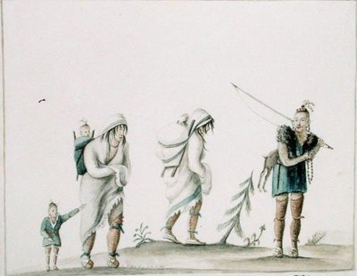 Indian Family by Anne Marguerite Hyde de Neuville