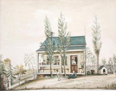The Cottage by Anne Marguerite Hyde de Neuville