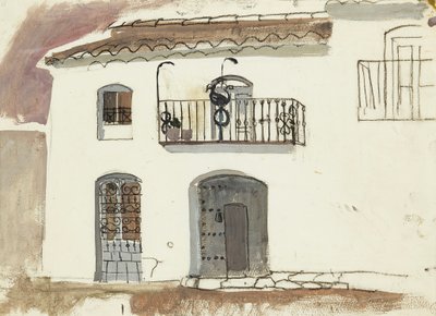 A Spanish House by Anne Redpath