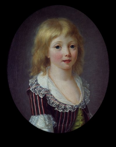 A Little Boy of the Comminges Family by Anne Rosalie 1752 94 attr. to Filleul