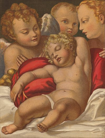 The Infant Saviour by Annibale (after) Carracci