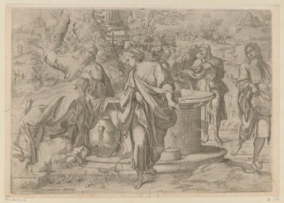 Christ and the Samaritan Woman by Annibale Carracci