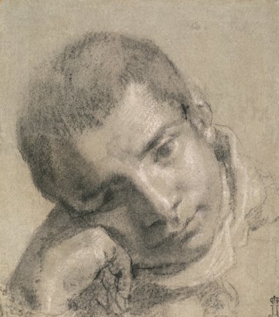 Head of a Youth by Annibale Carracci