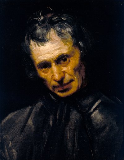 Head of an Old Man by Annibale Carracci