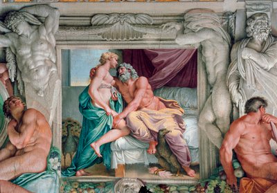 Jupiter and Juno by Annibale Carracci