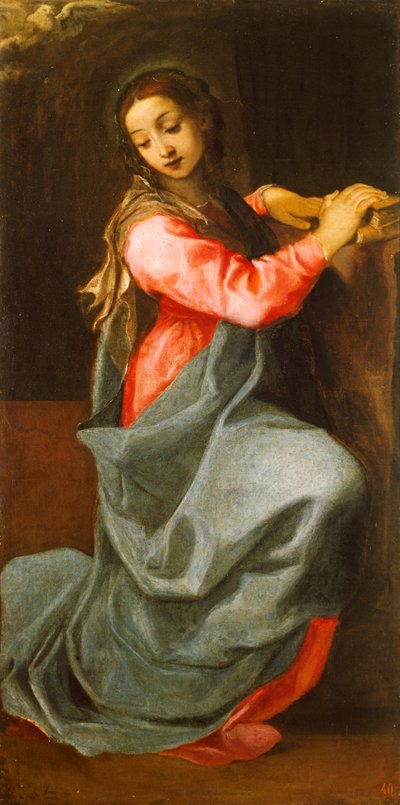 Lady of Annunciation by Annibale Carracci