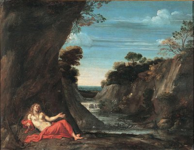 Landscape with the Penitent Magdalene, Between 1601 and 1641 by Annibale Carracci