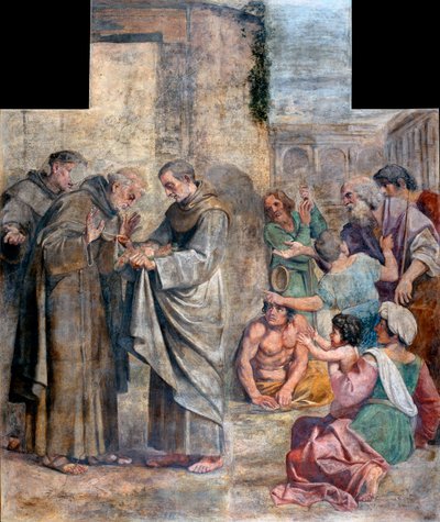 The Miracle of the Roses by Annibale Carracci