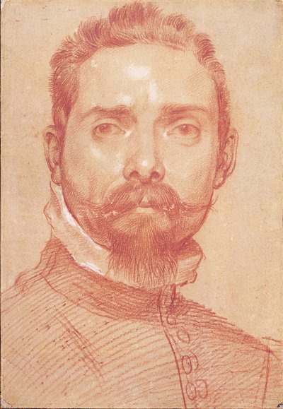 Portrait of the Lute Player Giulio Mascheroni by Annibale Carracci