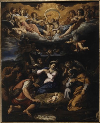 The Adoration of the Shepherds by Annibale Carracci