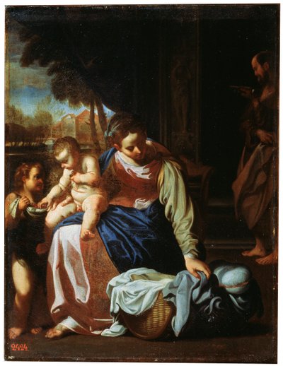 The Holy Family, Late 16th or Early 17th Century by Annibale Carracci