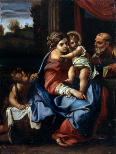 The Holy Family with John the Baptist as a Boy by Annibale Carracci