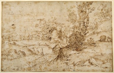 The Return from the Flight by Annibale Carracci