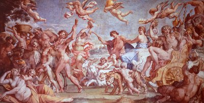 The Triumph of Bacchus and Ariadne by Annibale Carracci