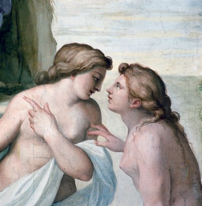 Venus and Mars (detail) by Annibale Carracci