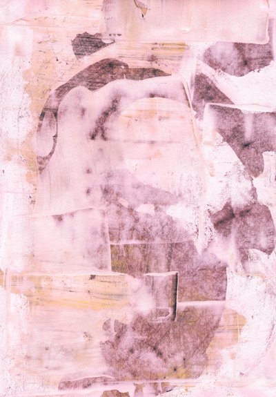 Soft Pink Abstract by Annick