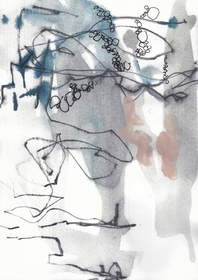 Spontaneous Abstract No. 60 by Annick