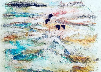 Dynamic Abstract Flags by Annika Tiren