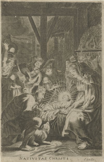 Adoration of the Shepherds by Anonymous