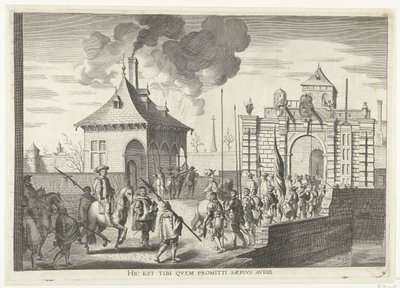 Arrival at the Bruges Gate of Ghent; Entry of Ferdinand into Ghent in 1635 by Anonymous