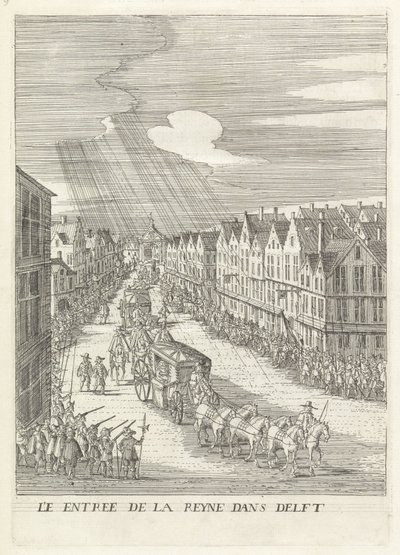 Arrival of Maria de
