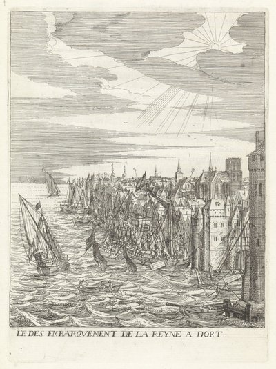Arrival of Maria de