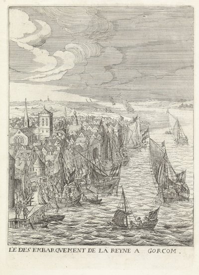 Arrival of Maria de
