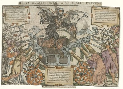 Attack on the Money Devil by Anonymous