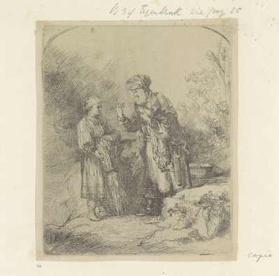 Abraham and Isaac by Anonymous