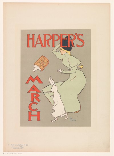 Advertisement for a March Issue of Harper