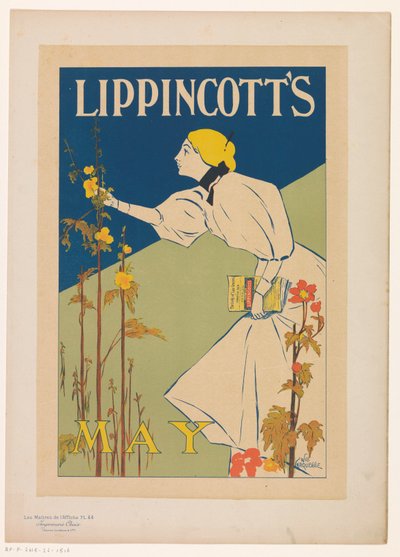 Advertisement for a May Issue of Lippincott