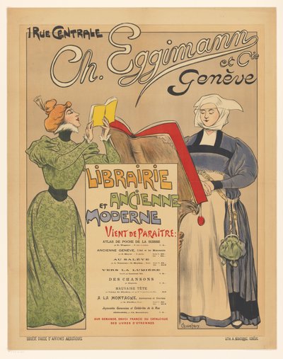 Poster of Publisher Ch. Eggimann et Cie in Geneva by Anonymous