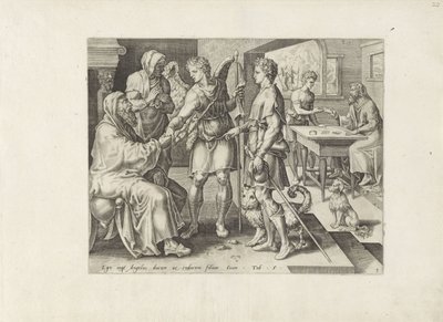 Farewell of Tobit and Anna by Anonymous