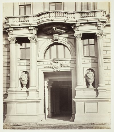 Albrechtsgasse No. 3, Portal at the Residence of Friedrich Ritter von Schey by Anonymous