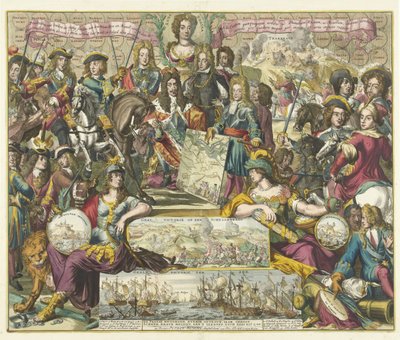 Allegory of the Victories of the Allies in 1704 by Anonymous