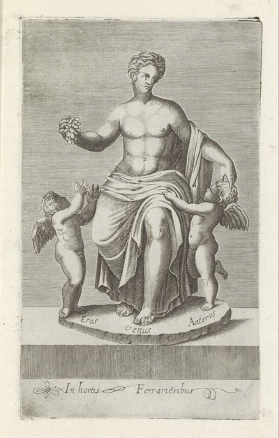 Sculpture Group with Venus between Eros and Anteros by Anonymous