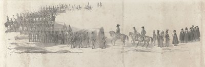 Funeral of the Late King William II in Delft on April 4, 1849 (sheet 2) by Anonymous