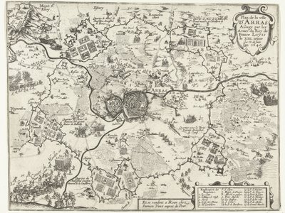 Siege of Arras by the French, 1640 by Anonymous