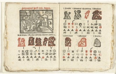 Pages with the Prediction for the Month of February, 1712 by Anonymous